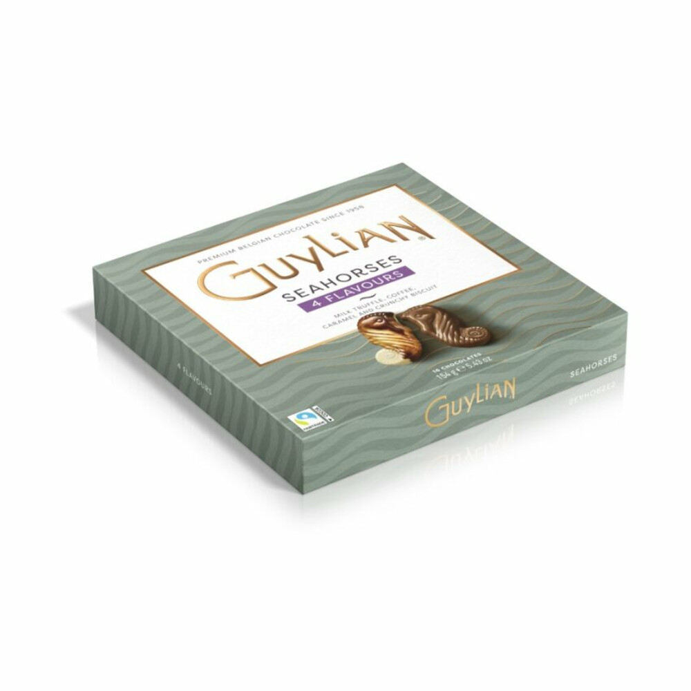 3x Guylian Chocolade Zeepaardjes Mix154 gr