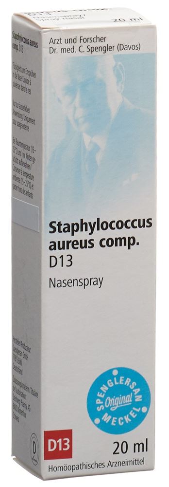 Spenglersan Staphylococcus aureus comp. 13 D<br>20 ml, Nasenspray, Lösung, Nasenspray