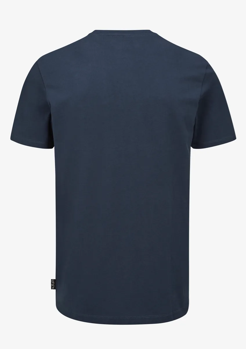 Rab Basecamp Logo Tee Tempest Blue
