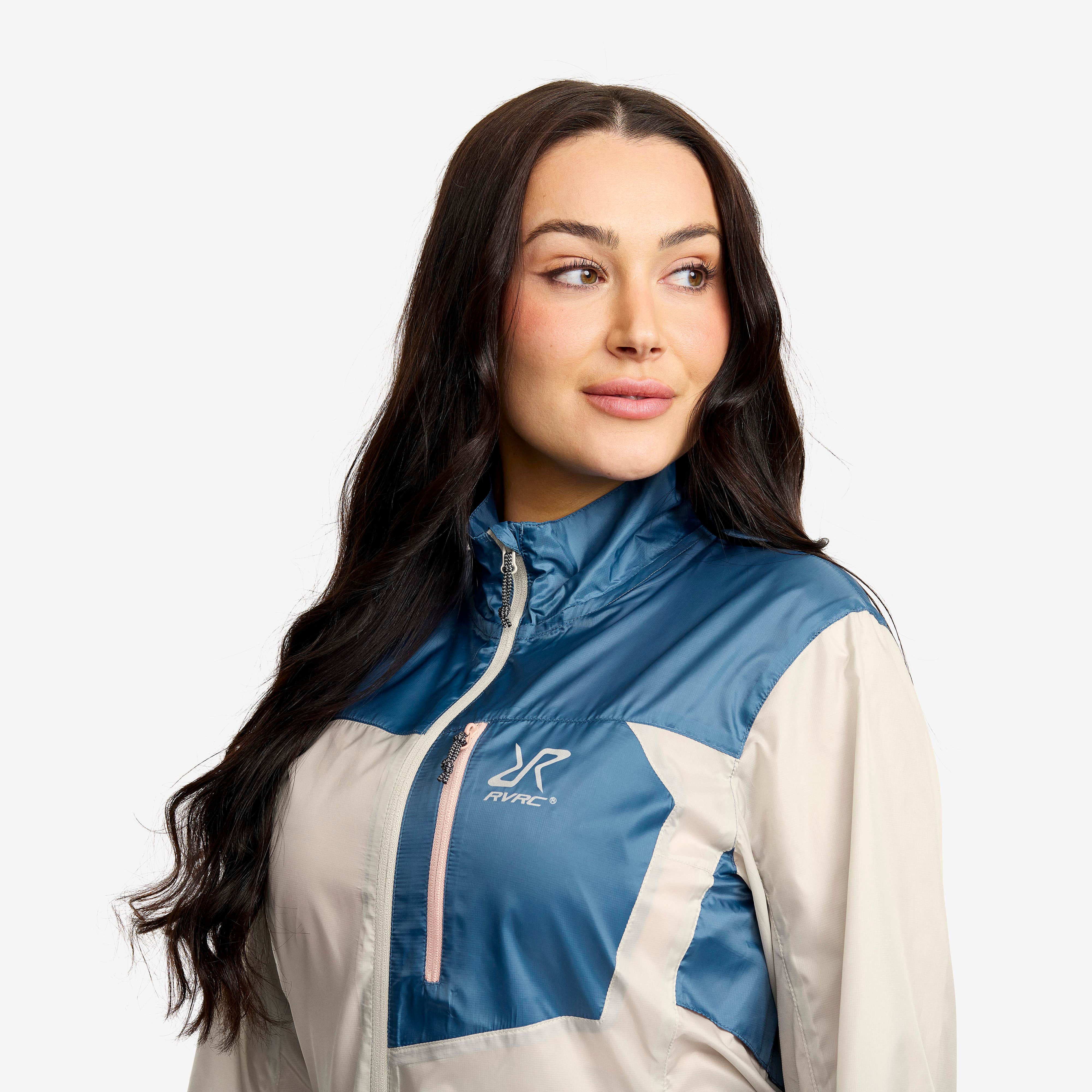 Unit Light Windbreaker Dame Captain's Blue/Peyote