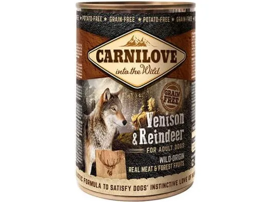 Carnilove 400g PIES pusz.VENISON REINDEER