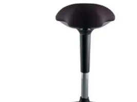 Kontorstol Unilux MOOVE sort - ergonomisk ståstol