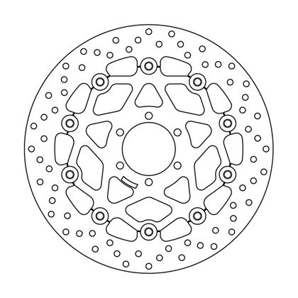 Disque de frein Rond Brembo flottant