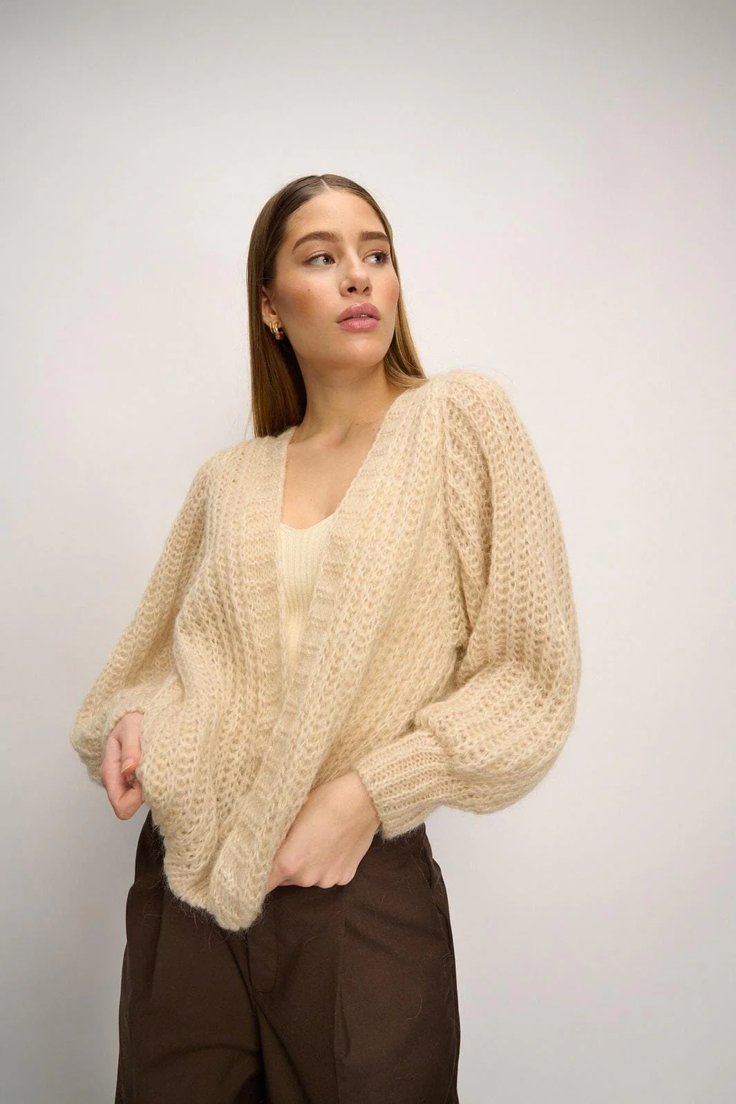 Noella Joseph Cardigan Solid 023 beige