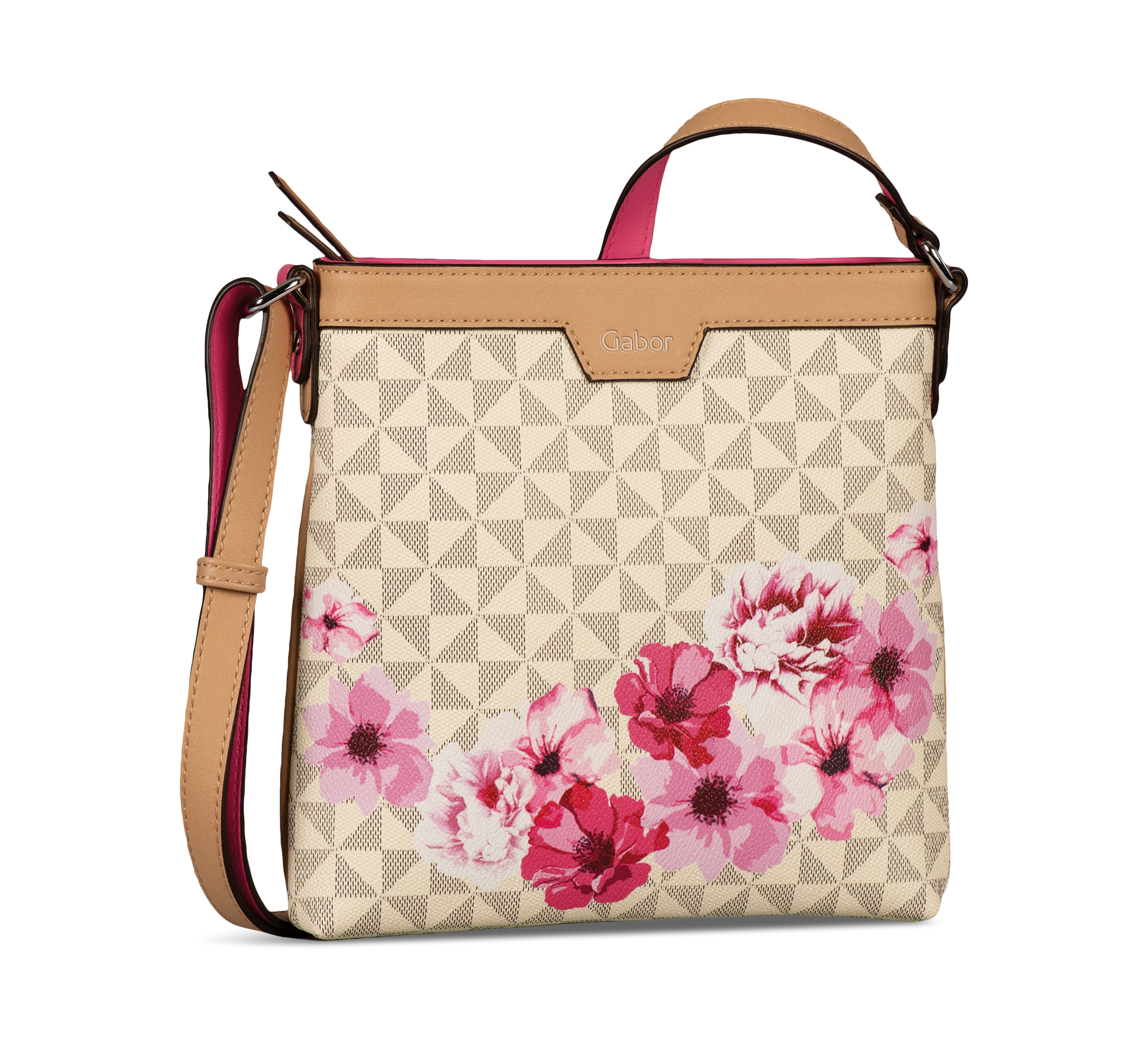 Gabor-bags Barina Flower - Umhängetaschen beige/taupemulticolor
