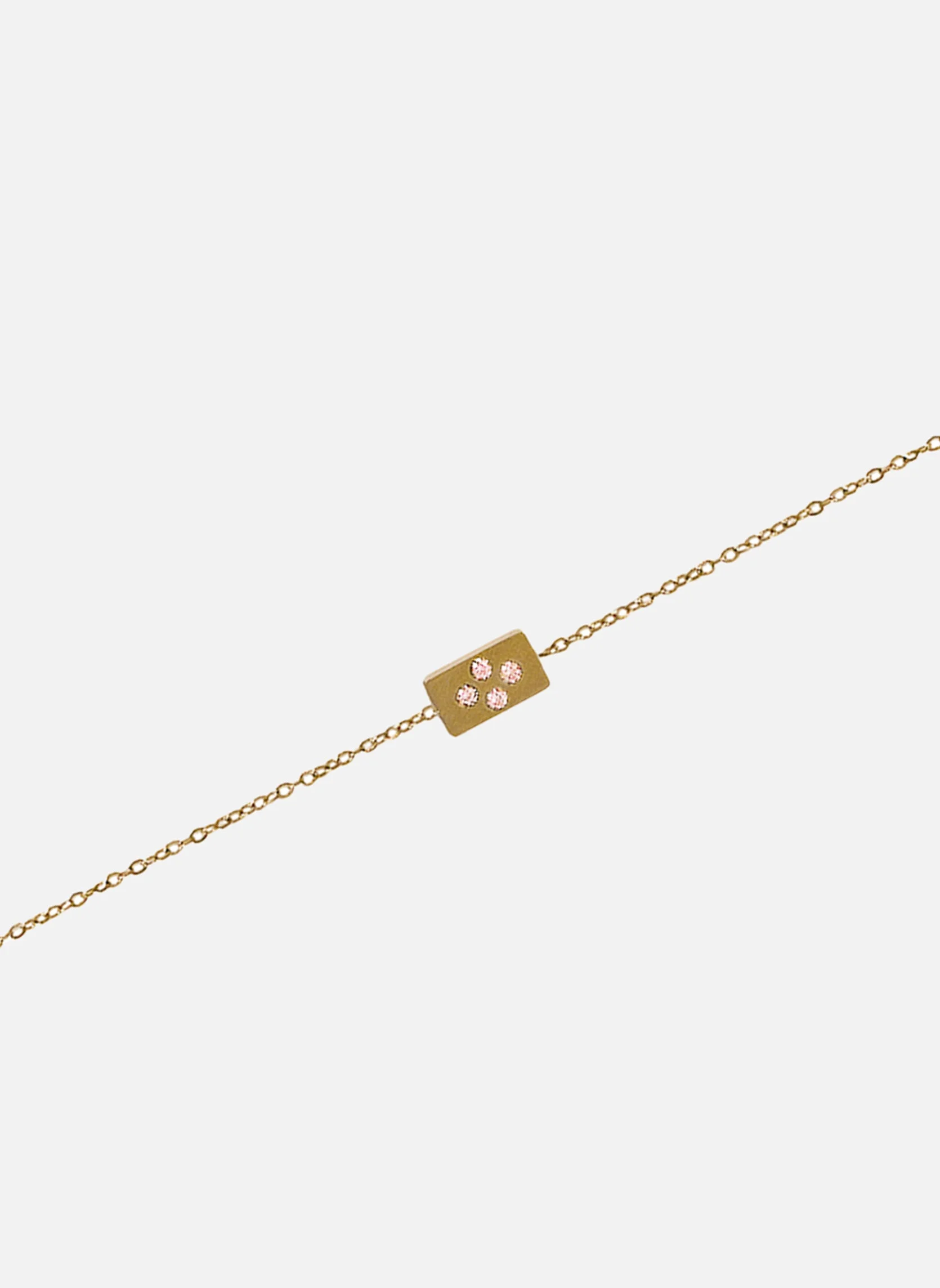 JUNON - Bracelet chaîne junon | Rose