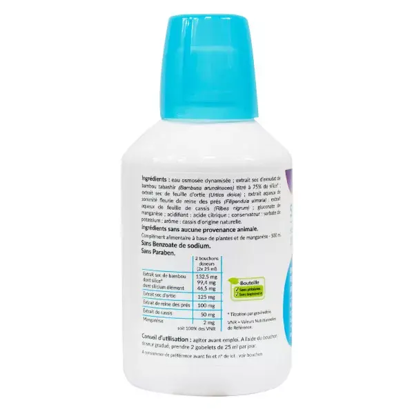 Conjunto de presente de silicone orgânico Aquasilice, de origem vegetal, 3 x 500ml