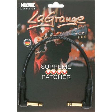 Klotz LAGRR020 jack haaks - jack haaks gold 20 cm patchkabel