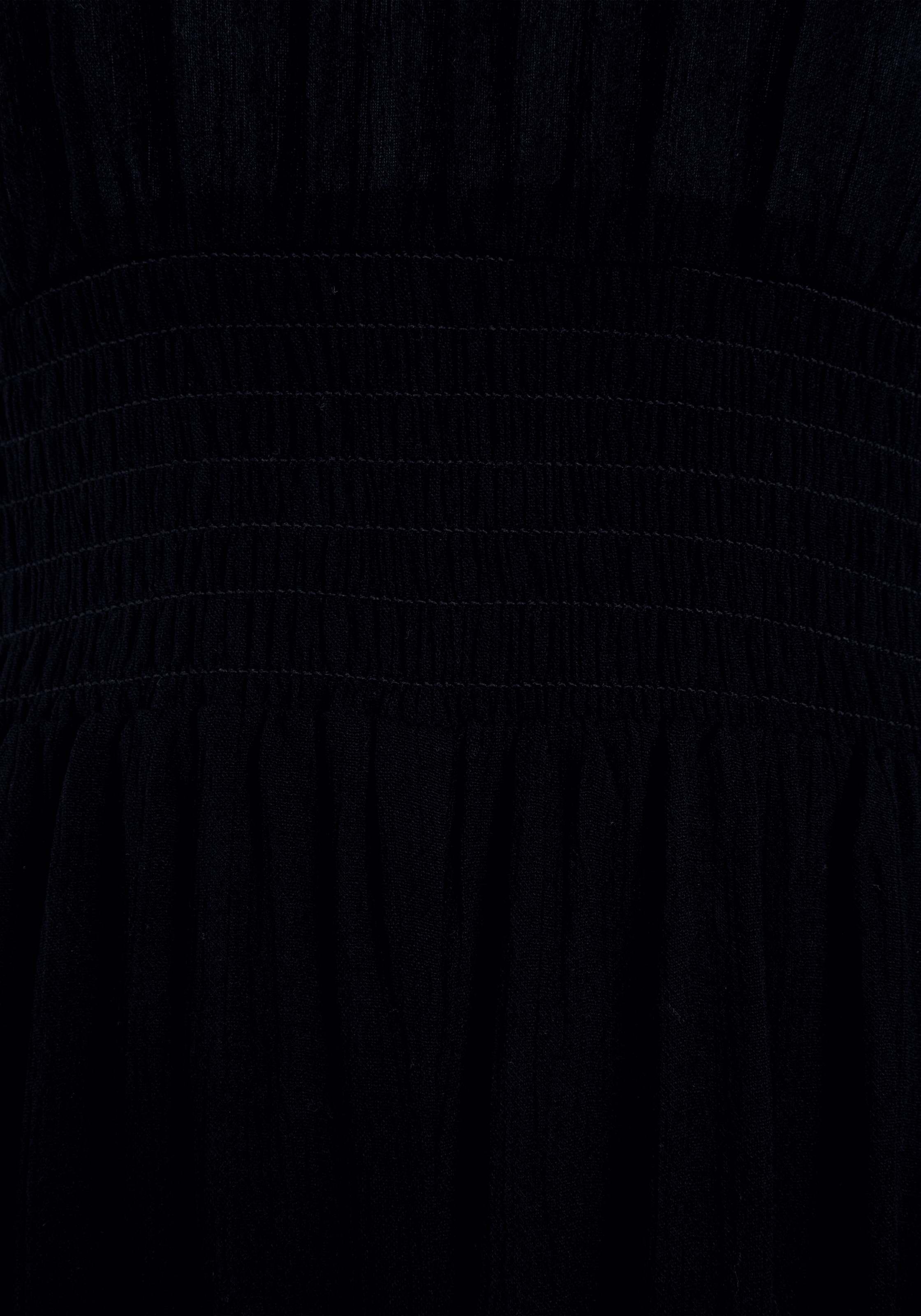 s.Oliver Maxikleid aus gekreppter Viskose zum Binden im Nacken, Sommerkleid, Strandkleid