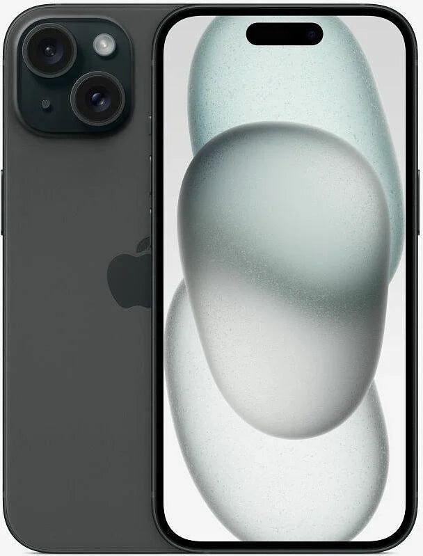 Apple - iPhone 15 - Zwart - Mobiele Telefoon - 256GB