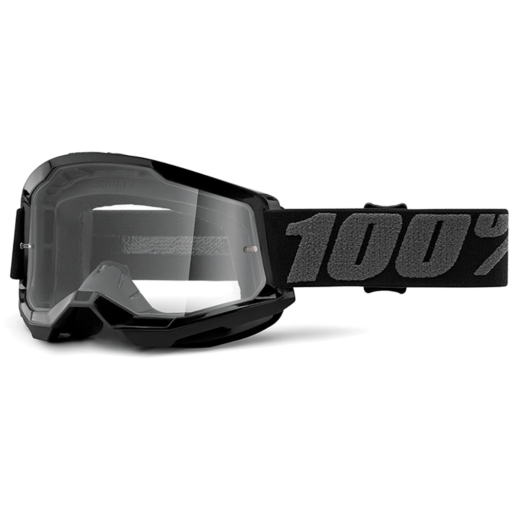 100% - Masque Strata 2 - 2021 Noir / Gris