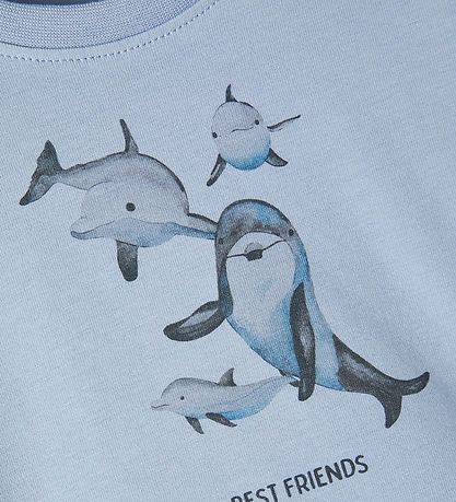 Name It T-Shirt - NbmFogat - Dusty Blue