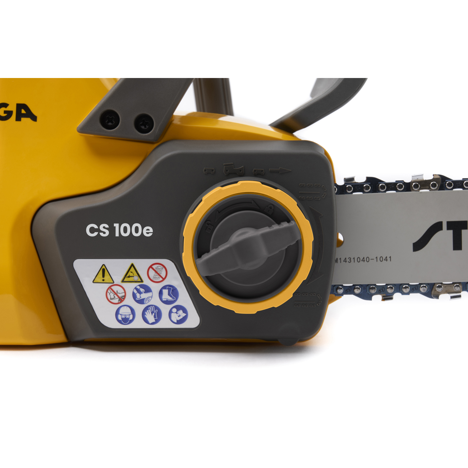 Stiga CS 100e Kit Accu kettingzaag (1x 4,0Ah accu) - 20V