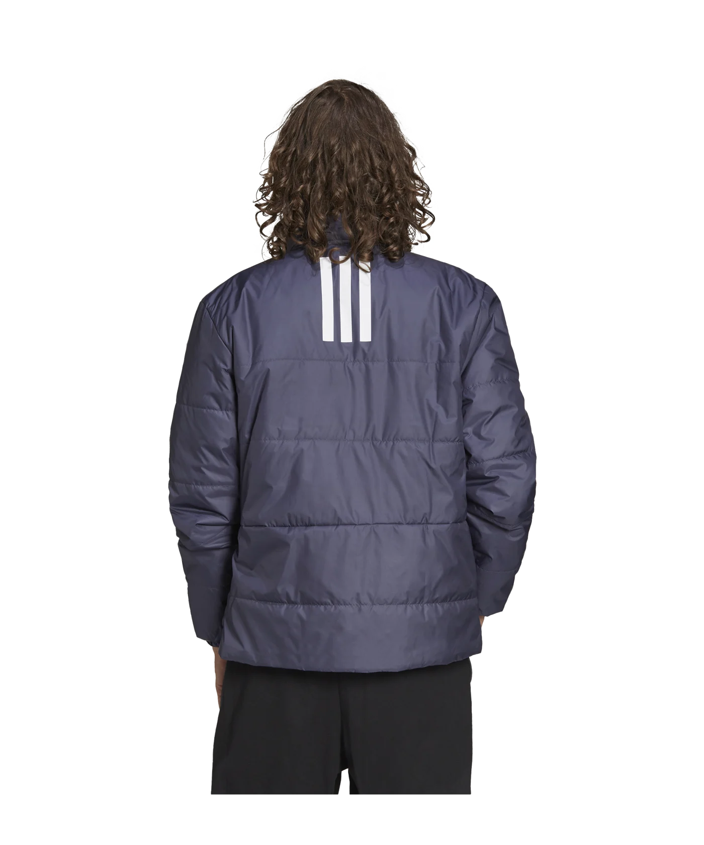 adidas BSC 3 Stripes Insulated Winterjacke Blau