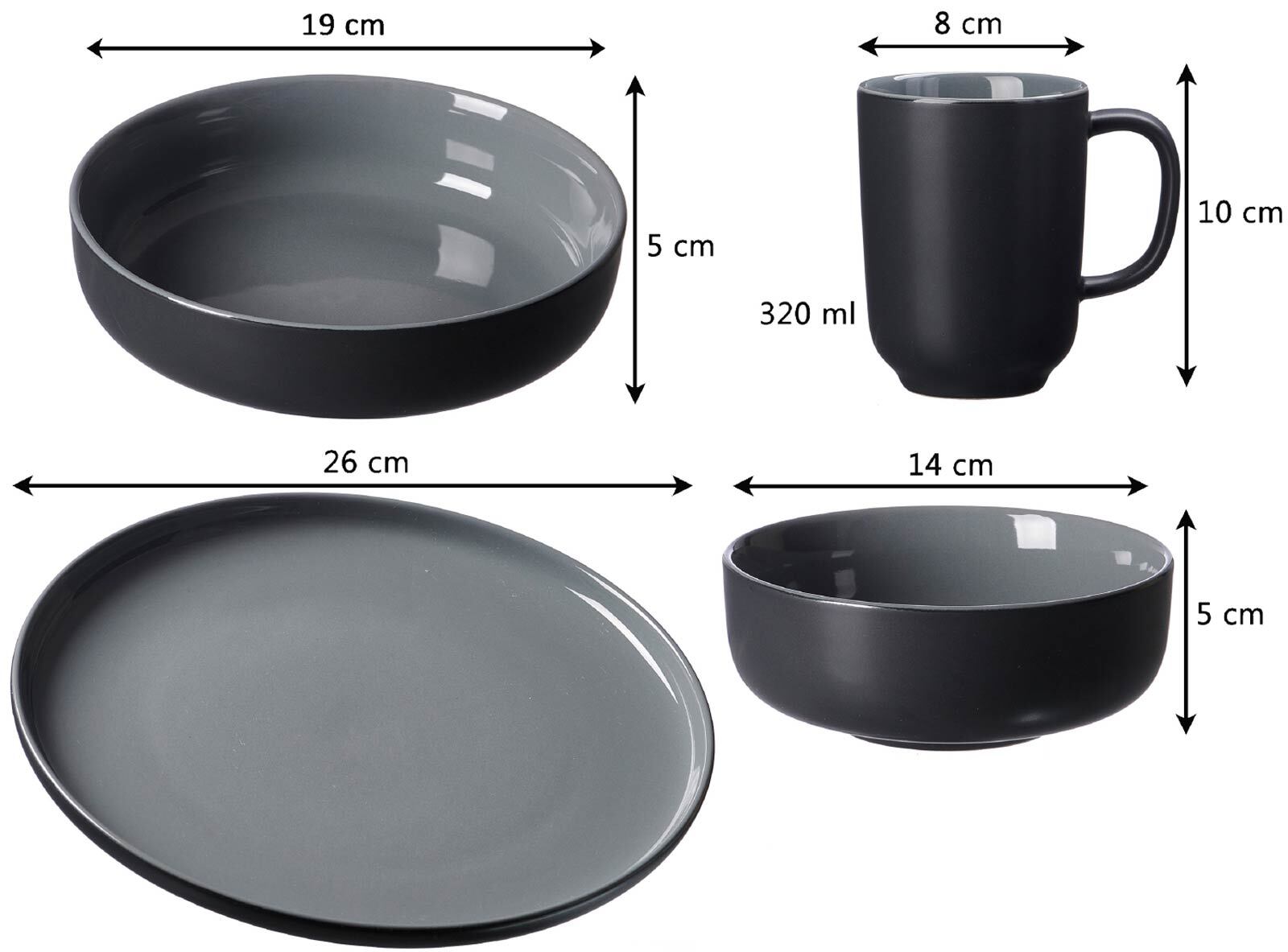 Ritzenhoff & Breker XXL Kombiservice Jasper 32er Set