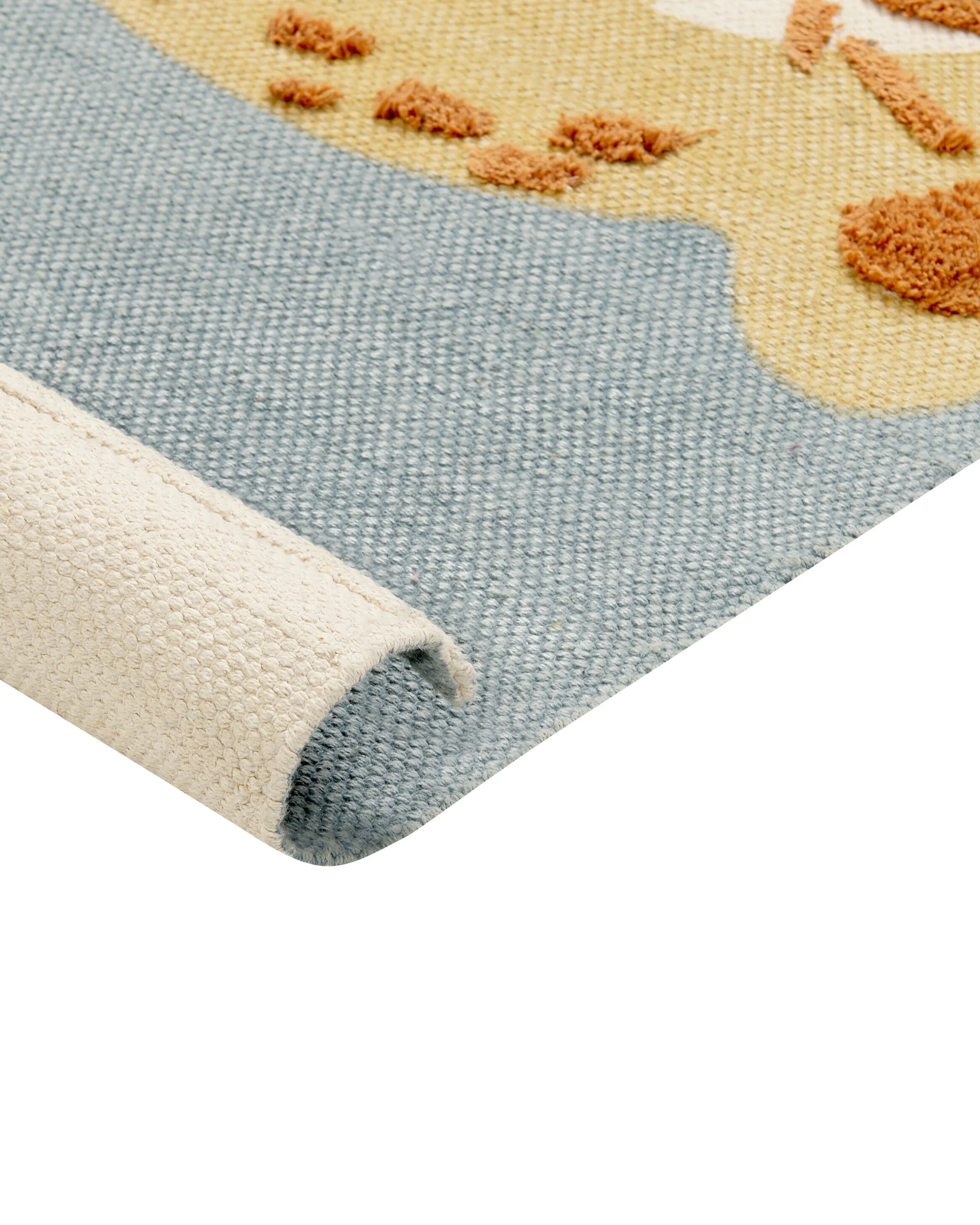 Kindervloerkleed TANGSE Grijs 80 x 150 cm Katoen