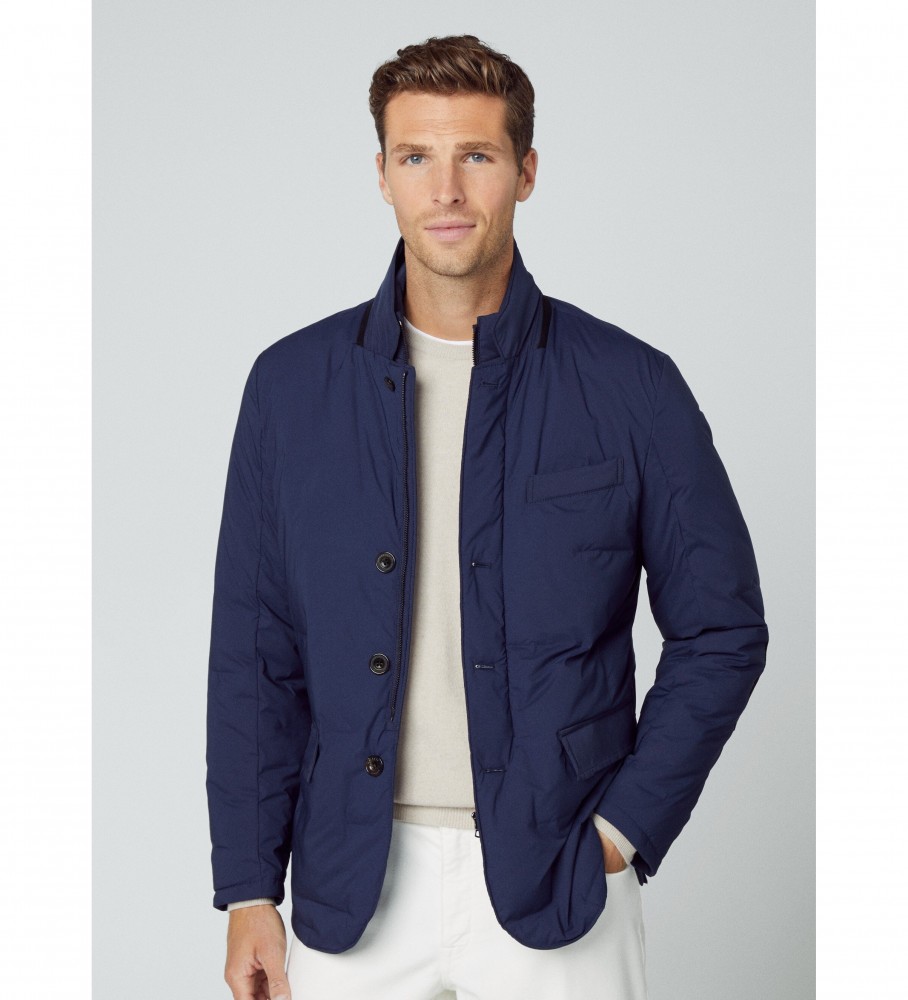 Hackett American Quilted Navy