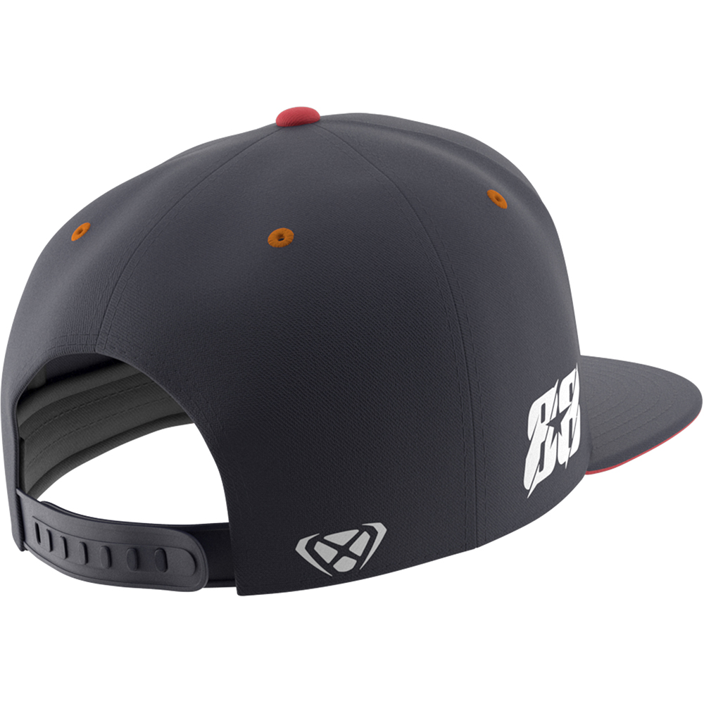 Ixon - Casquette Flat Miguel Oliveira 22 Navy / Blanc