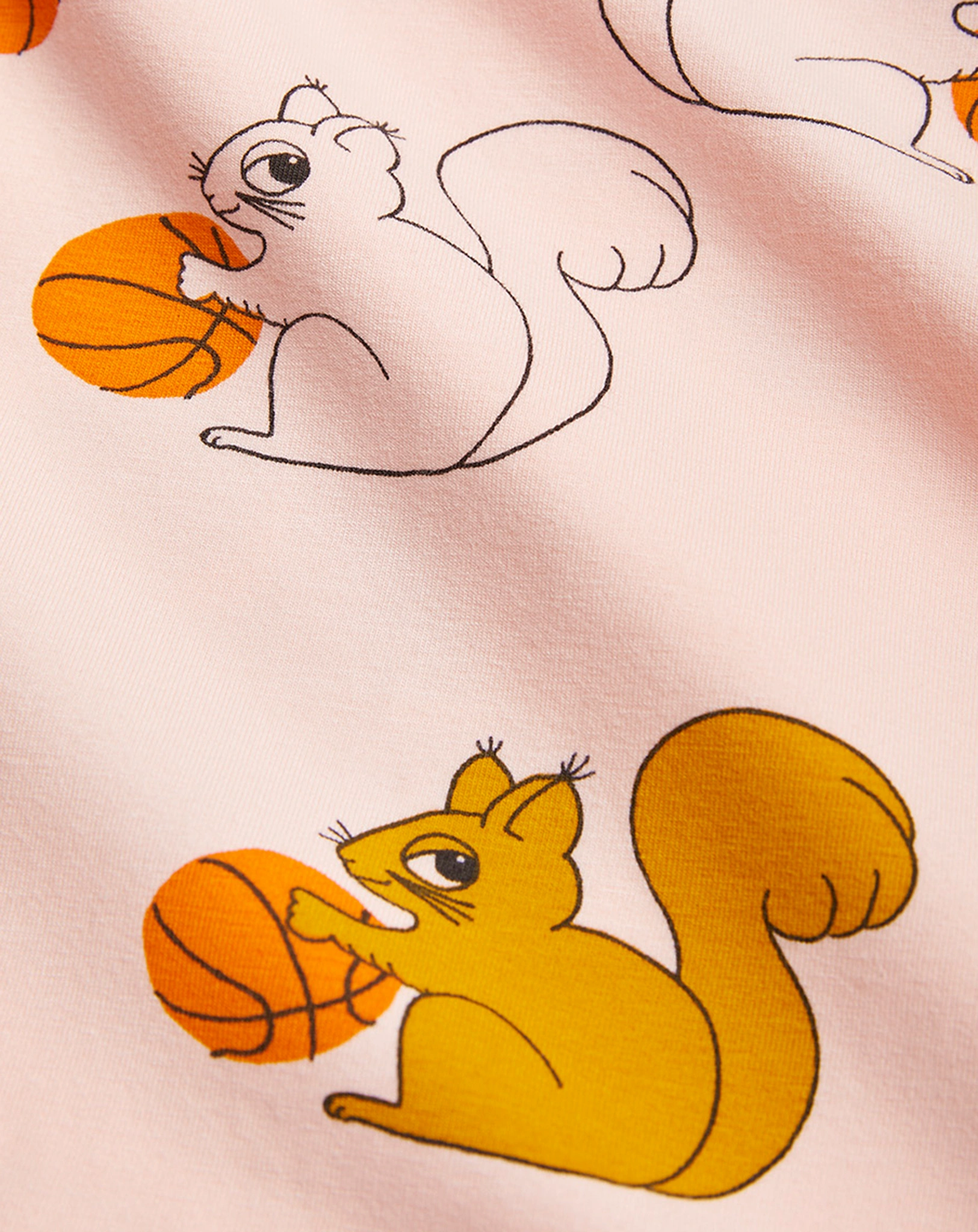Leggings SQUIRRELS AOP in rosa