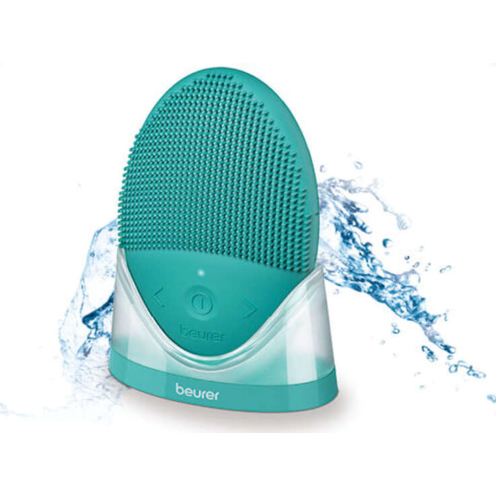 2in1 FC 52 Laguna Silikon Gesichtsbürste Tiefenreinigendes Massage Gerät (100.19) - Türkis