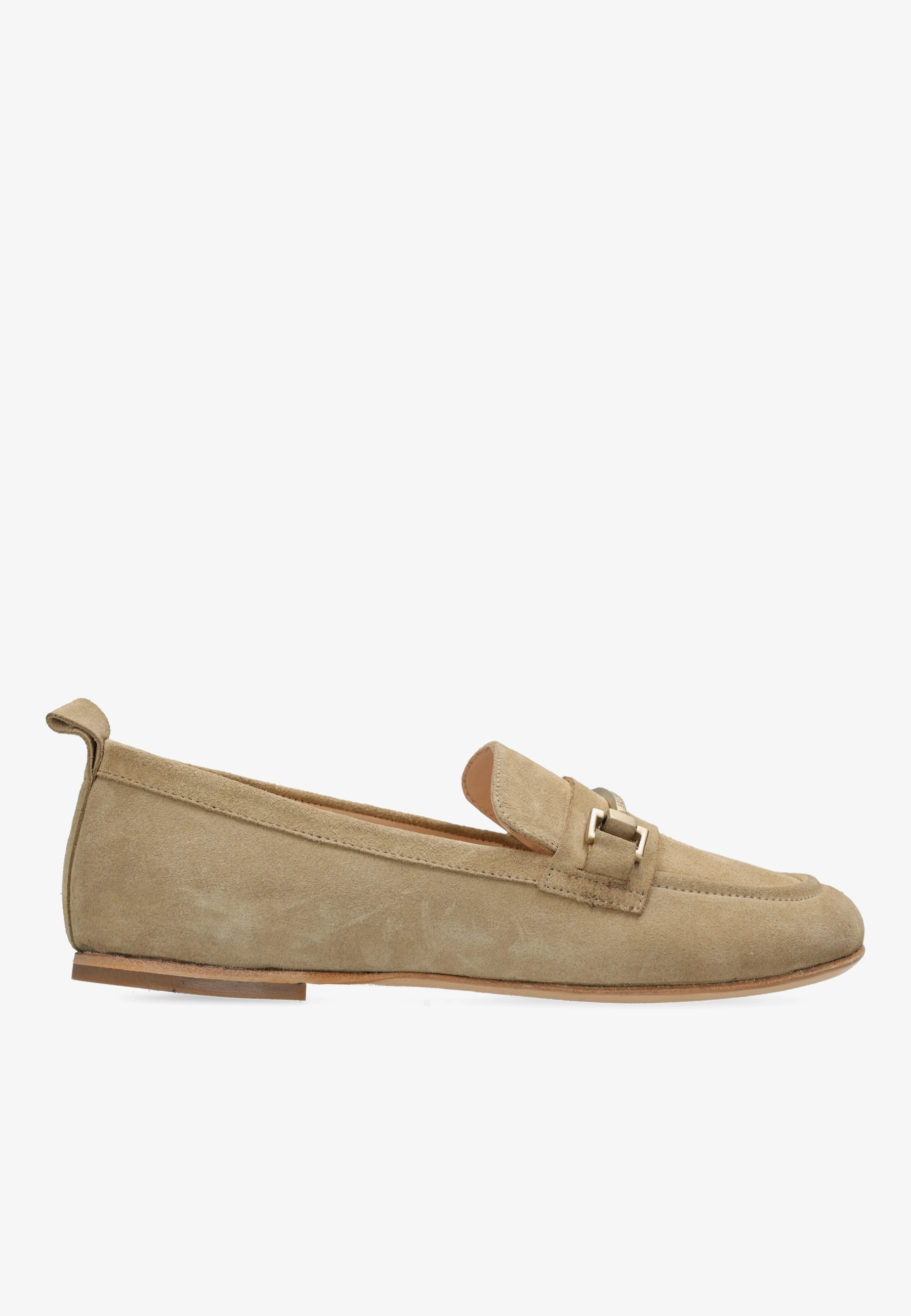 ELANA GOLDA LOAFER Suede Sand