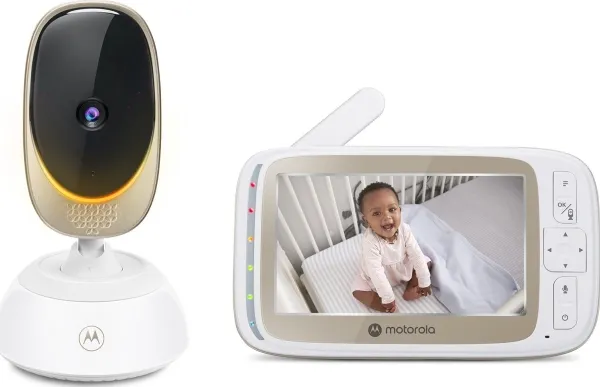 Motorola Nursery VM85 Connect - Baby overvågningssystem - trådløs (Wi-Fi, 2.4GHz radio) - 5