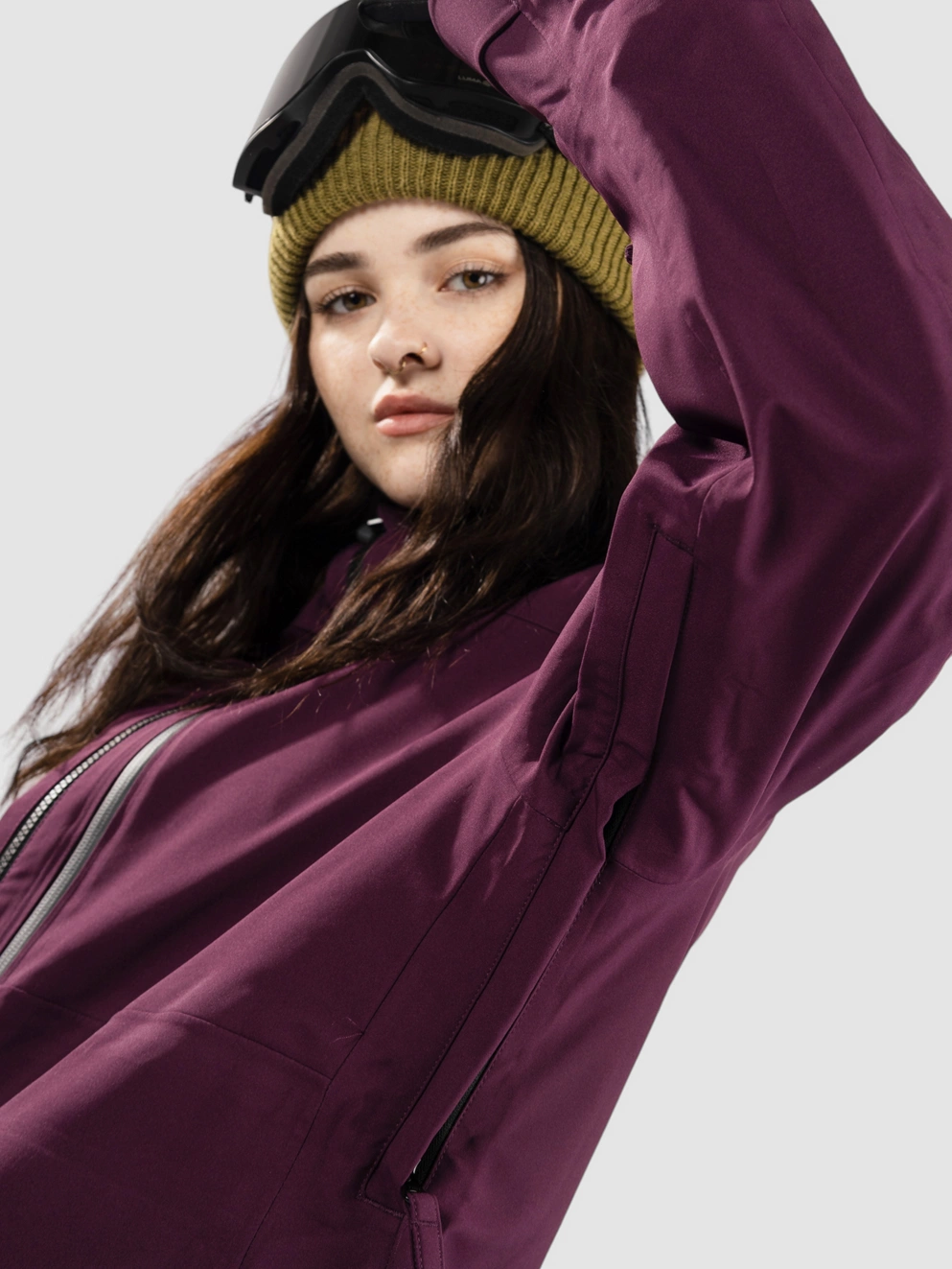 Coal Absaroka 3L Jacket aubergine