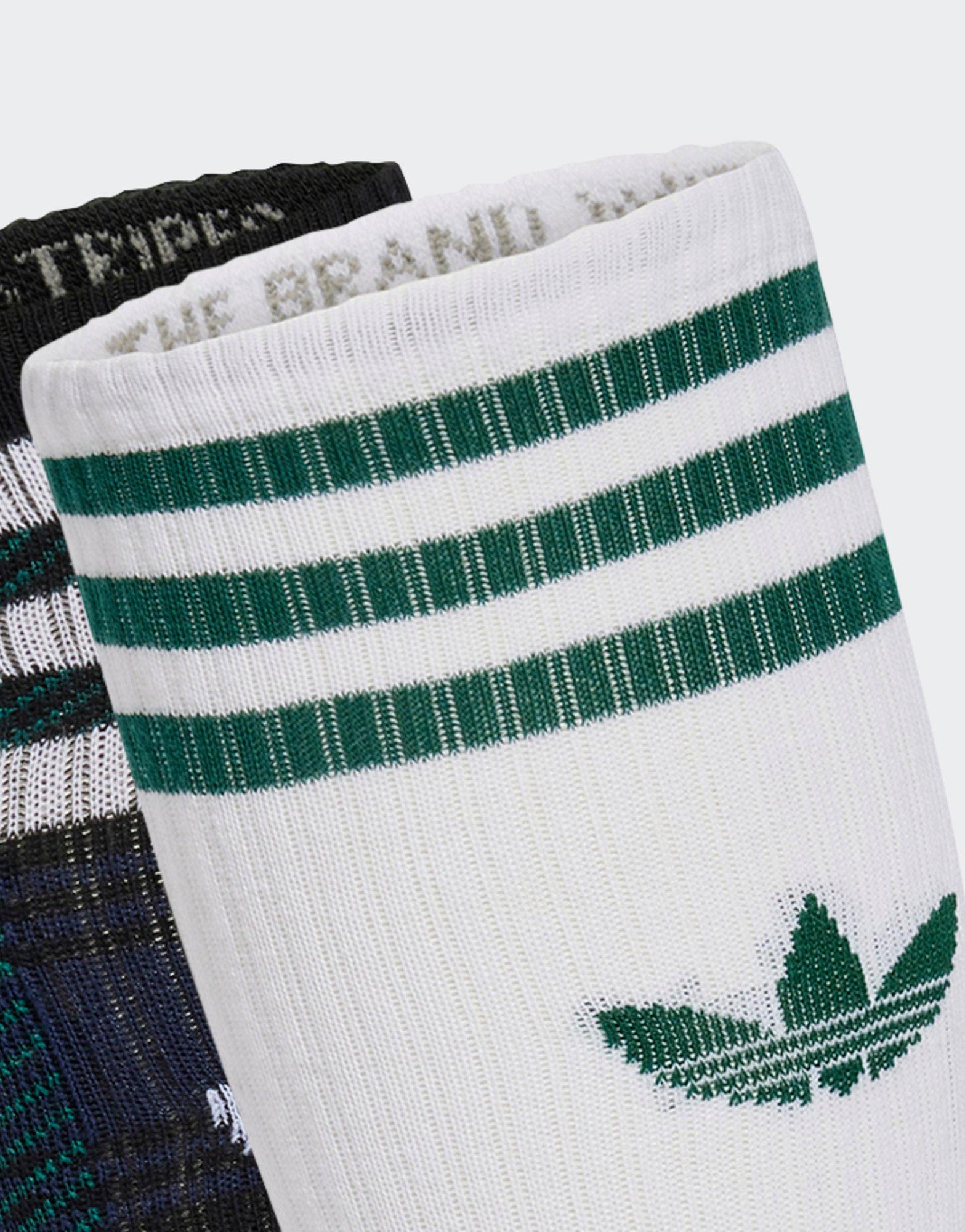 adidas Chaussettes mi-mollet Tartan (2 paires)