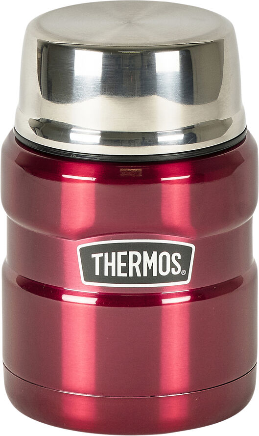 Thermos Madtermoflaske Stainless King 470 ml Mørk rød Mørk rød