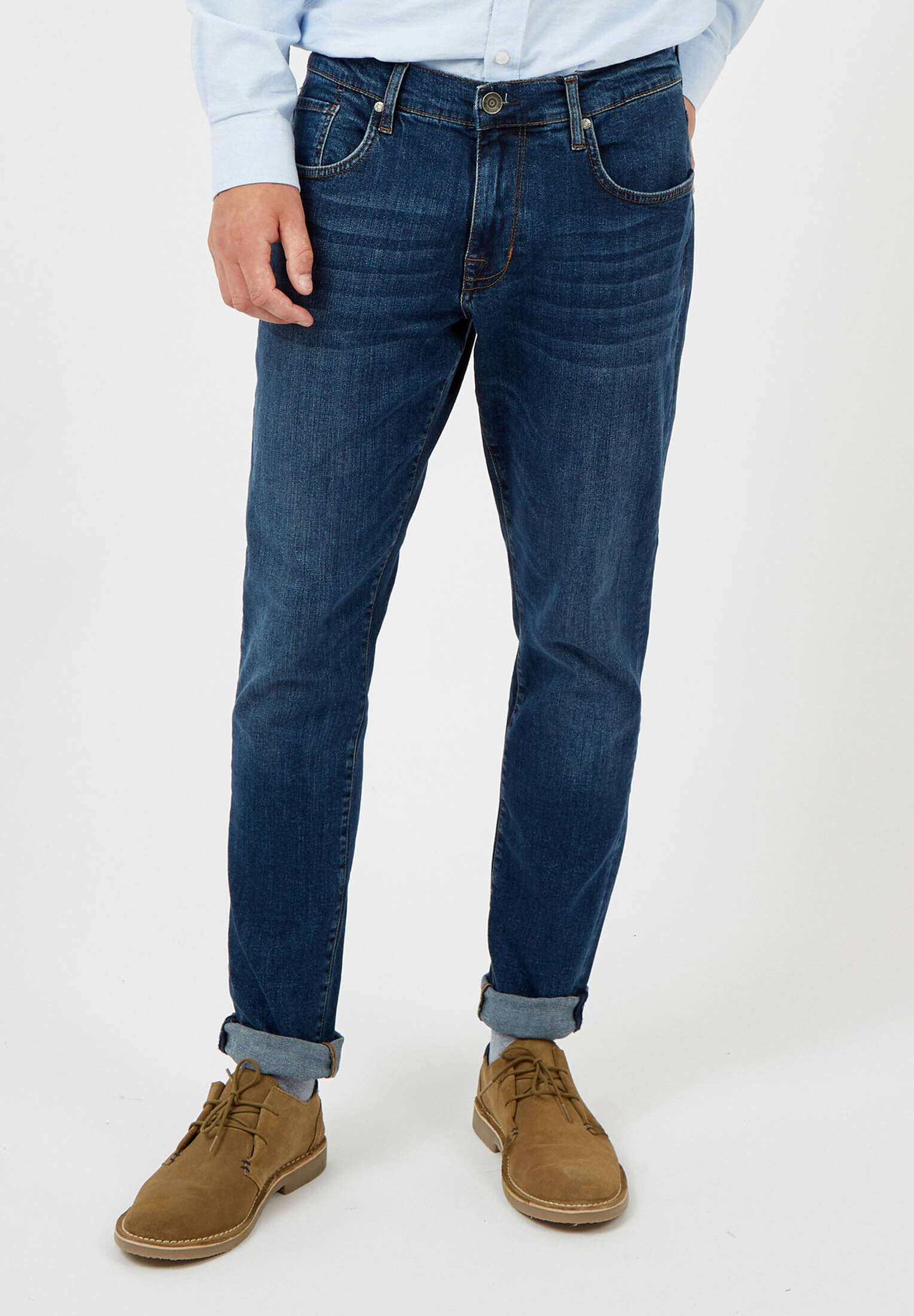 Ben Sherman| Herren Jeans Stonewash