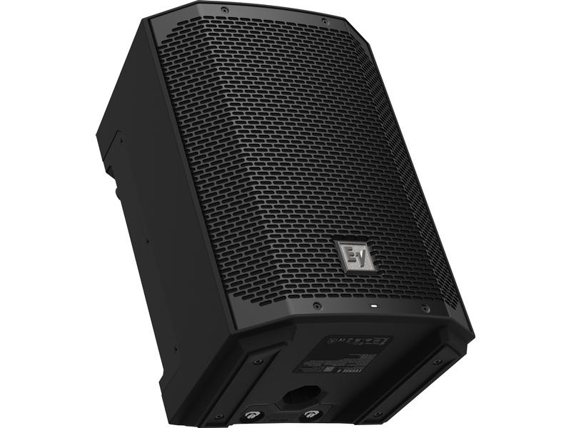 Electro-Voice Lautsprecher Everse 8 – Schwarz Akkubetriebener PA-Lautsprecher mit Bluetooth-Konnektivität