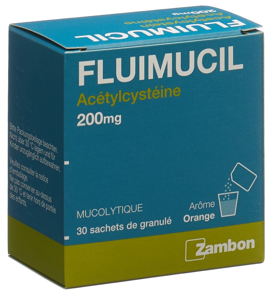 FLUIMUCIL Gran 200 mg Erw Btl 30 Stk