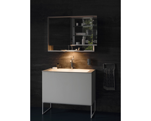 KEUCO Royal Lumos spiegelkast 105 x 16,5 x 73,5 cm, gespiegeld, 2-deurs, LED, IP 24, 713