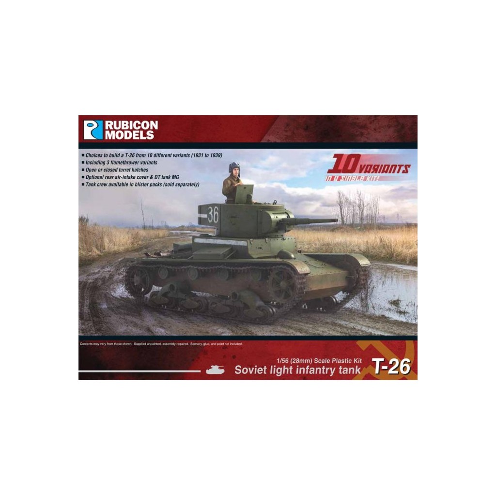 Soviet T-26 Light Infantry Tank