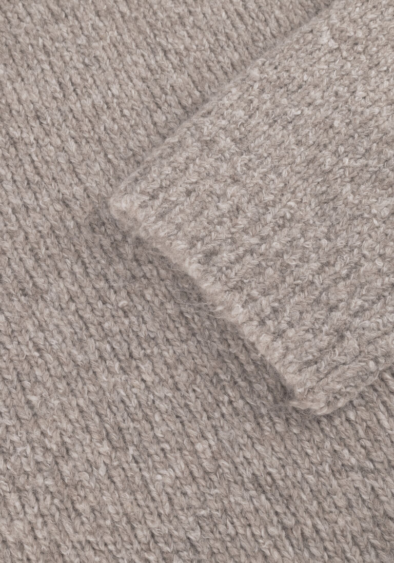 SECOND FEMALE zand second female trui janaja knit t-neck