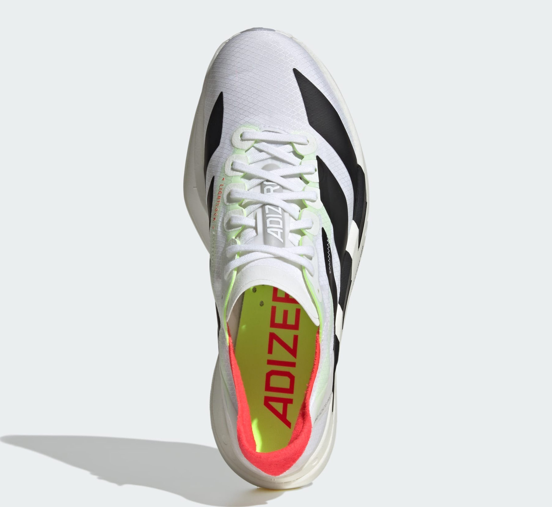 Adizero Adios Pro 4 Dame Cloud White/Core Black/Silver Metallic