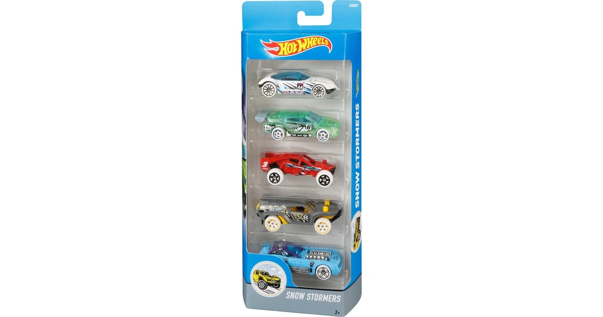 Hot Wheels5-Car Pack Speelgoedvoertuig  (Assortiment product)
