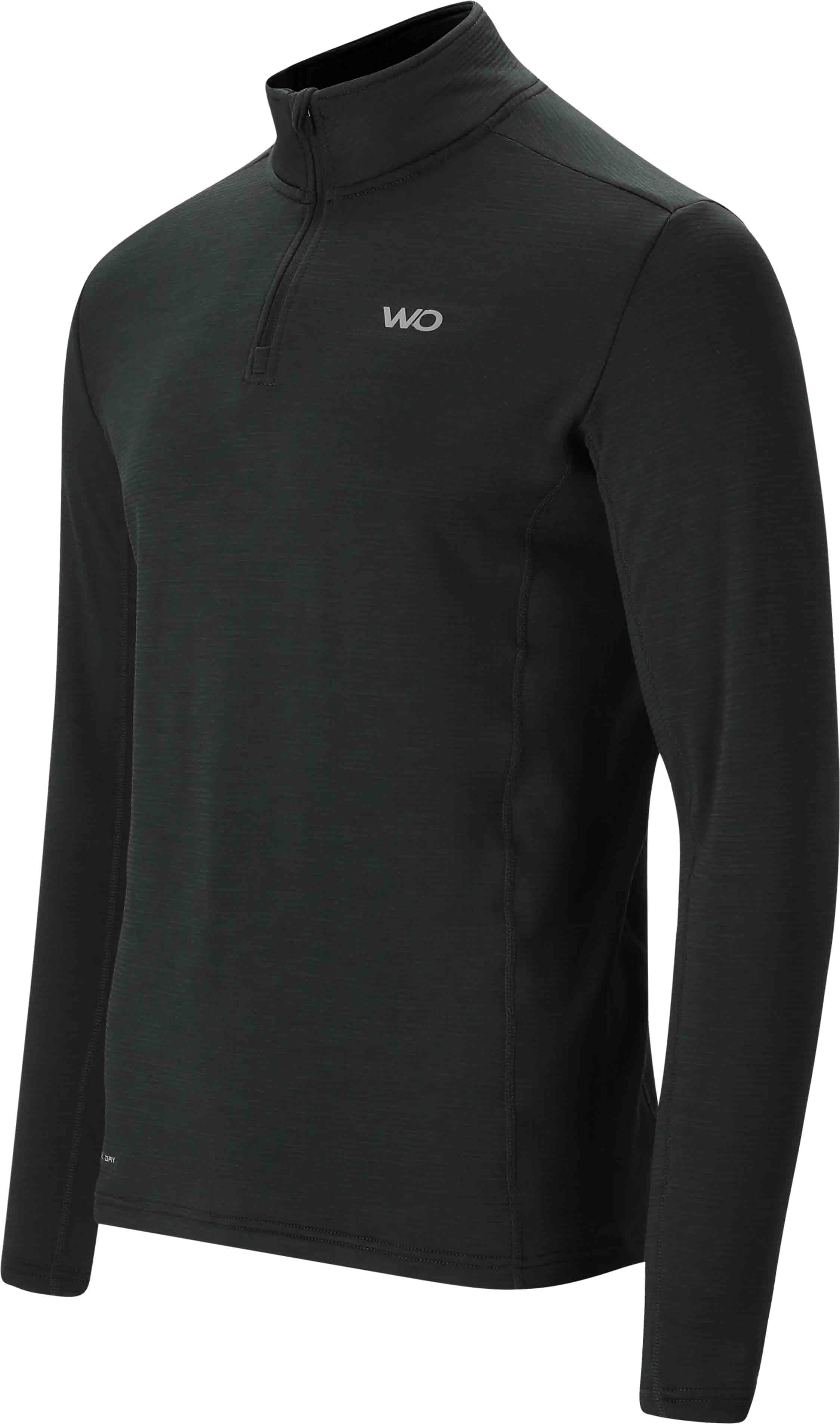 Catteo Waffle Midlayer Junior Black
