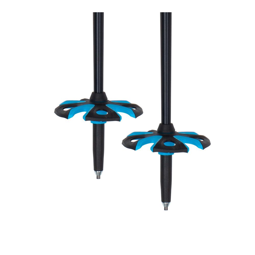 Zag NORTH VARIO - Bâtons ski noir/bleu
