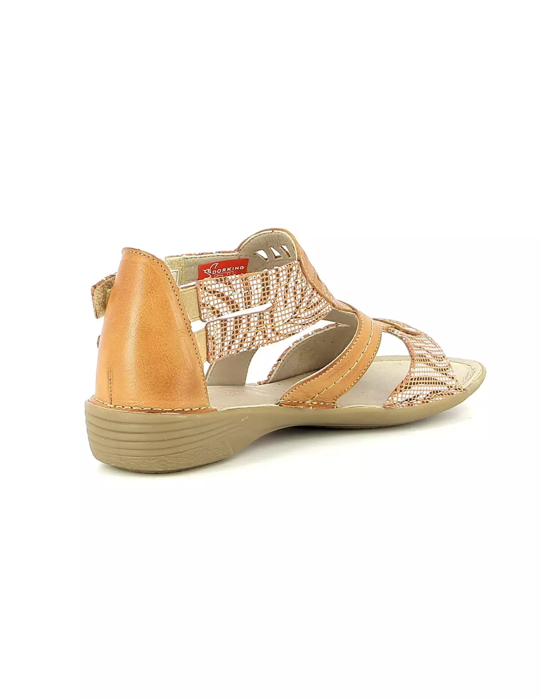DORKING SAMUN - Sandales & nu-pieds Camelnaranja