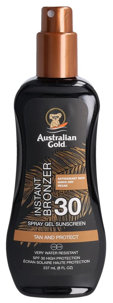AUSTRALIAN GOLD Spray Gel mit Bronzer<br>237 ml, Spray, SPF30