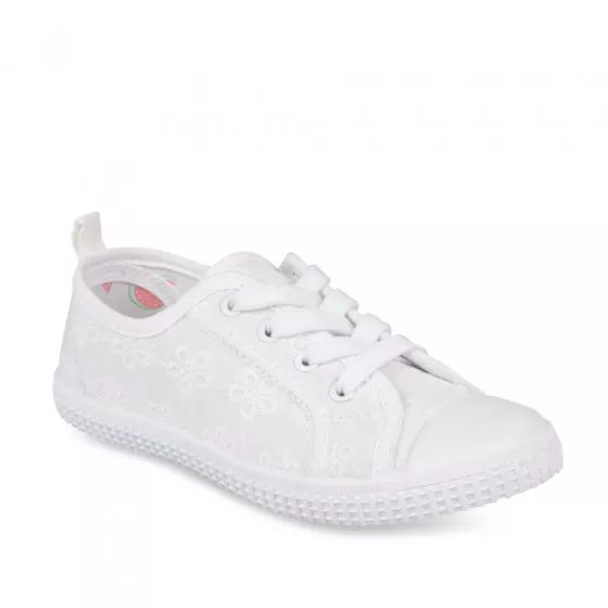 Baskets BLANC LOVELY SKULL