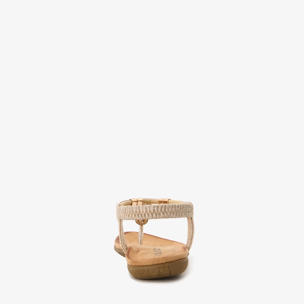 Blue Box dames sandalen goud