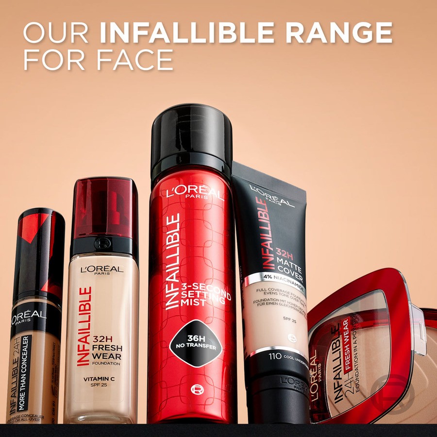 L'Oréal Paris Infaillible 32H Fresh Wear Foundation 110 Cool Undertone 30ml