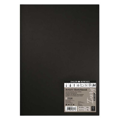 Daler Rowney A4 Ivory Soft Touch Softbound Pad: 90 GSM