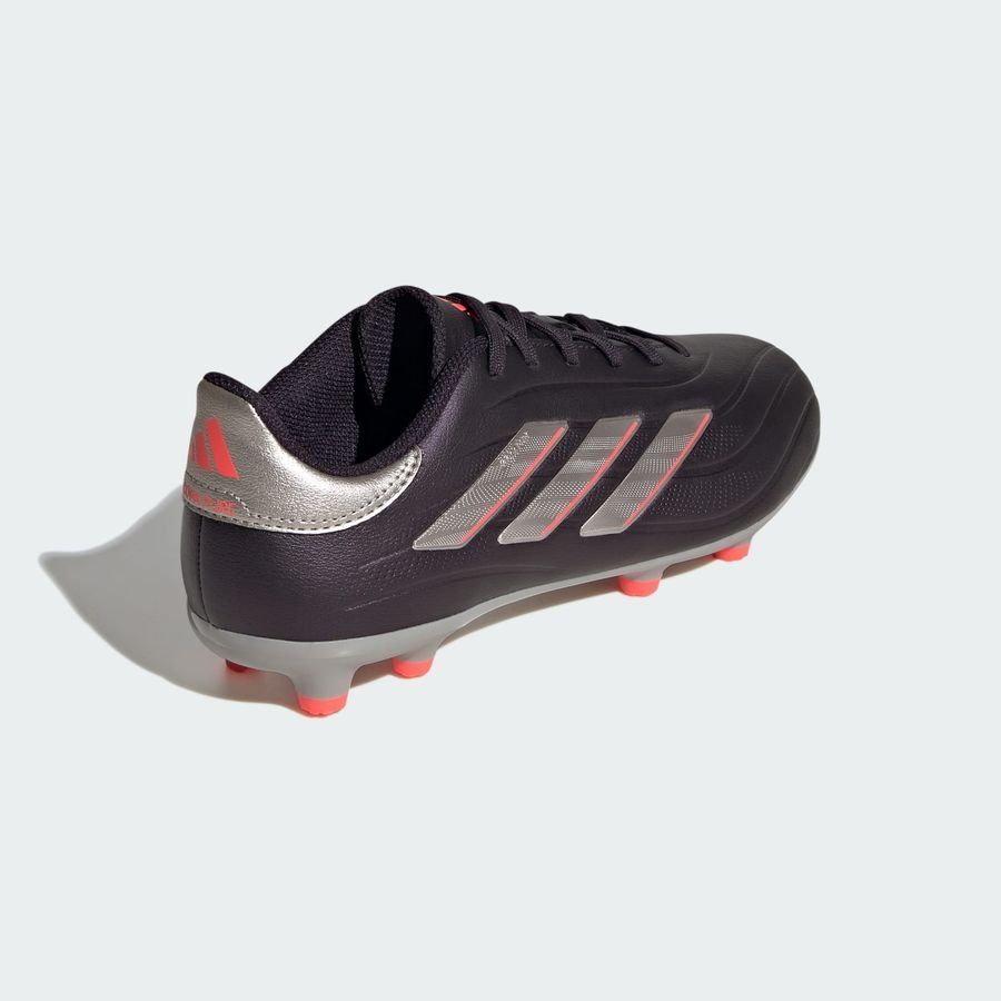 adidas Copa Pure 2 League FG Vivid Horizon - Aurora Black/Argenté/Turbo Enfant