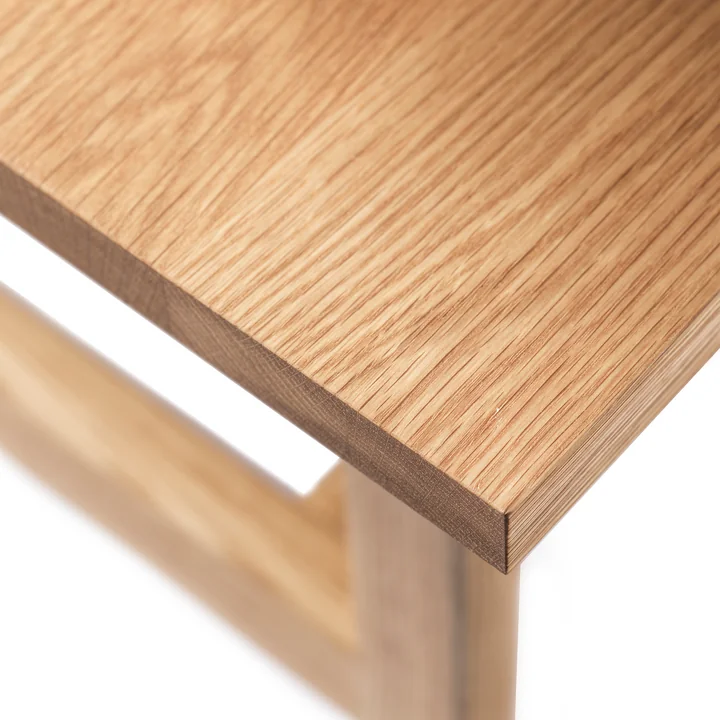 FDB Møbler - D33 Couchtisch, 80 x 80 cm, eiche geölt