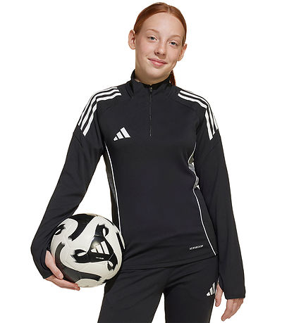 adidas Performance Trainingsshirt - Tiro25C - Schwarz/Team Grey