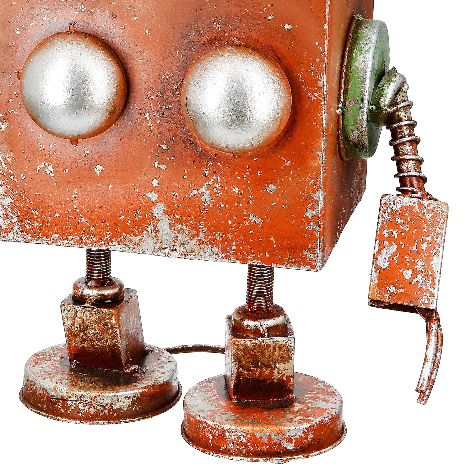 Casablanca by Gilde Übertopf »Übertopf Roboter Robotic rostbraun H. 37,5 cm«