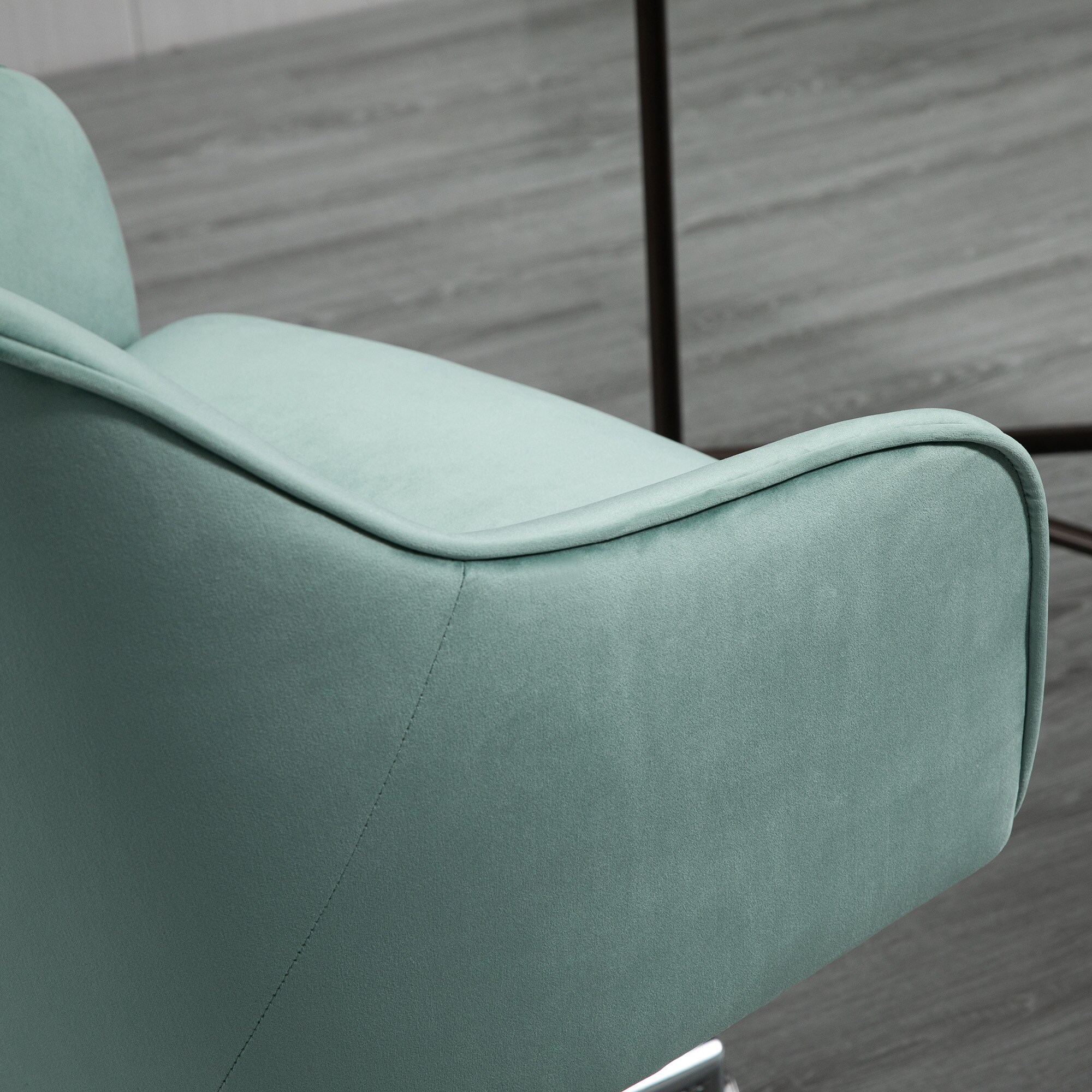 Vinsetto Bürostuhl ergonomisch geformt, high-end gaslift 61 x 59 x 80,5-90,5 cm (BxTxH)